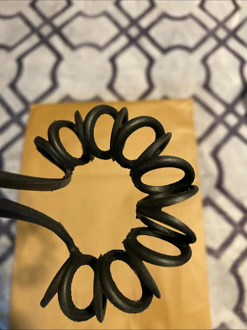 Pampered Chef Black Spiral Head Scalp Massager